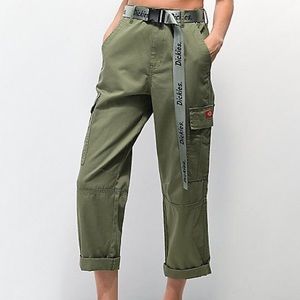 Dickies women’s green cargo pants size 0